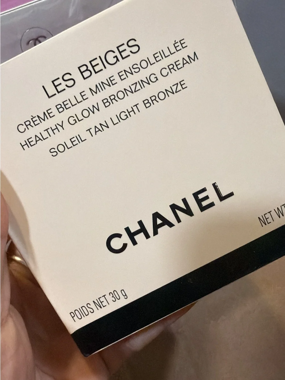 CHANEL Les Beiges Healthy Glow Bronzing Cream - Medium Bronze (Tan/Bronze)